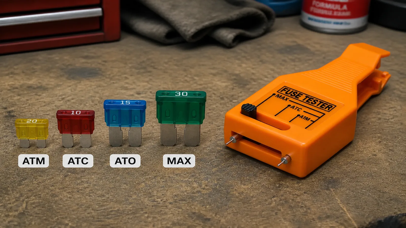 How to Identify Car Fuse Size before Buying Tester | Atoatc